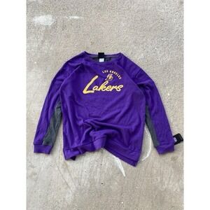 Los Angeles Lakers Shirt Juniors Medium NBA‎ Basketball Crewneck Sweatshirt Long